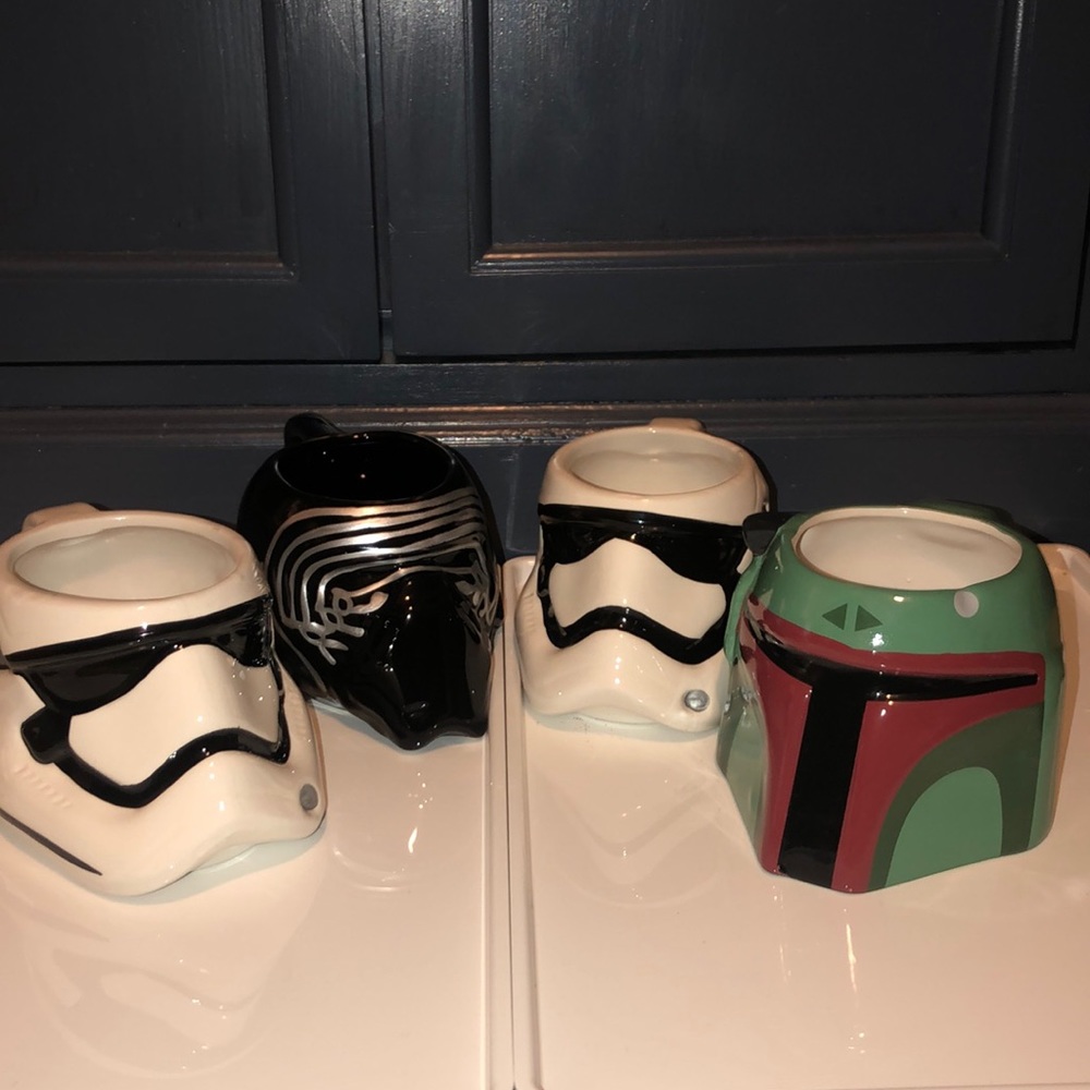 4 ZAK STAR WARS CUPS